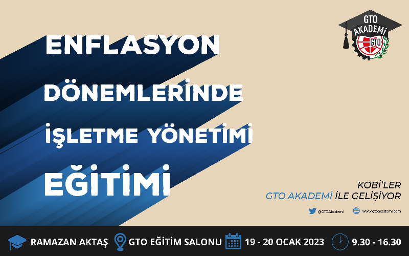 ENFLASYON DÖNEMLERİNDE İŞLETME YÖNETİMİ