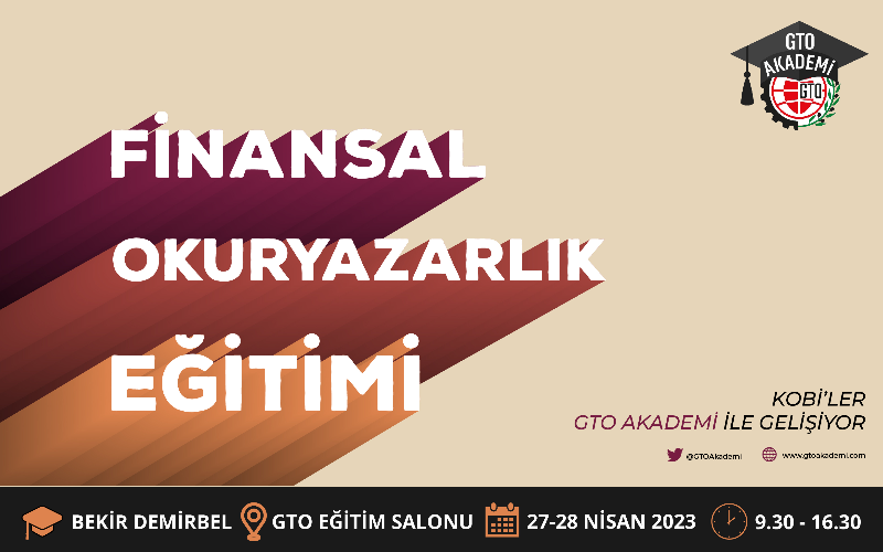 FİNANSAL OKURYAZARLIK EĞİTİMİ