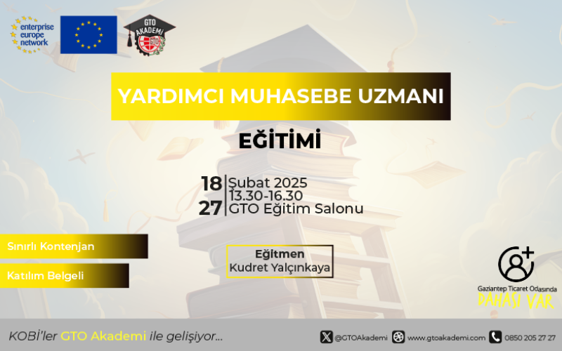 YARDIMCI MUHASEBE UZMANLIĞI EĞİTİMİ